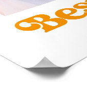 ベスティーズ | Bohoレトロ太陽と写真の友最高の達 ポスター (角)