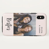 ベスティーズ | Friends 最高の Photo on赤面Pink Case-Mate iPhoneケース (裏面(横))