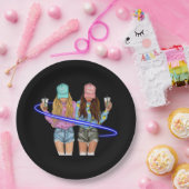 ベスティーズBFFハート最高のフレンズベスティー ペーパープレート (パーティー)