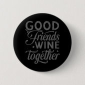 ベスティーズBFFハート最高のフレンズベスティー 缶バッジ (正面)