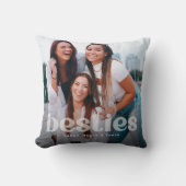 ベスティートレンディータイポグラフィ2フォトキープサケ クッション (正面)