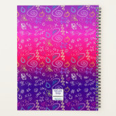 ベスティーブレスレットフレンドシップデザイン プランナー手帳 (裏面)