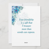 ベスティーモダンフォーエバー写真ホリデーカード シーズンカード (裏面)