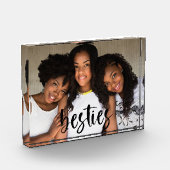 ベスティー最高のスのフレンドフォントモダン フォトブロック (左)