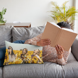 ベスティー最高のズの写真の友情 ランバークッション