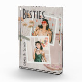 ベスティー最高のズの友達の名前をカスタムする写真 フォトブロック (右)