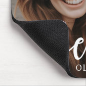 ベスティー最高のズの友達の名前をカスタムする写真 マウスパッド (コーナー)