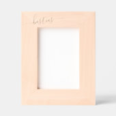 ベスティー最高のズフレンドBFF レーザー彫刻フレーム (正面)