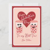 ベスティー最高のティーガレンティーバレンタインデー シーズンカード (正面)