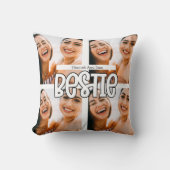 ベスティー最高のフレンドbffトレンディー文字 クッション (正面)