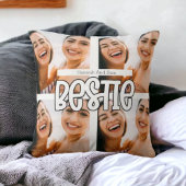 ベスティー最高のフレンドbffトレンディー文字 クッション