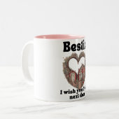 ベスティー隣に住んでほしい ツートーンマグカップ (正面左)