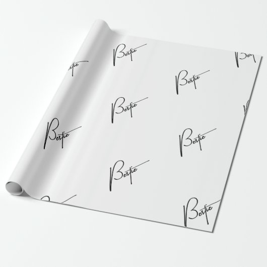 ベスティー「かわいい&おもしろいギフトラッピング紙forフレンド ラッピングペーパー (アンロールド)