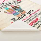 ベスティー·ギフト|私のベスティに手紙をありがとう シェルパブランケット (3/4)