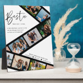 ベスティー |モダンフォトフィルムストリップのコラージュ フォトプラーク (側面)