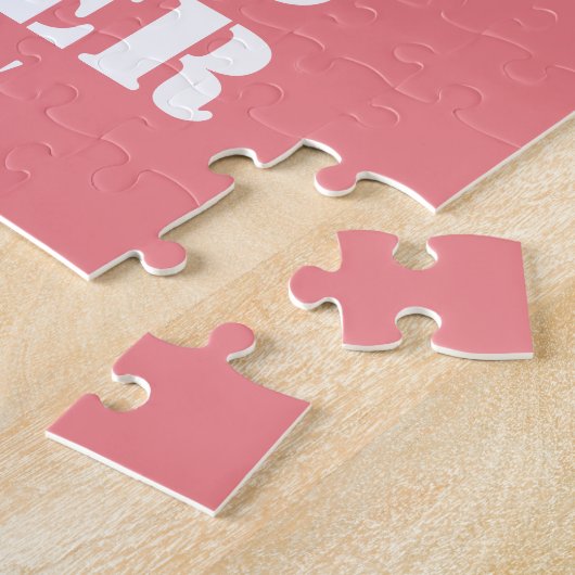 ベスティーBFFガールズフォトコラージギフトパーソナライズされた ジグソーパズル (側面)