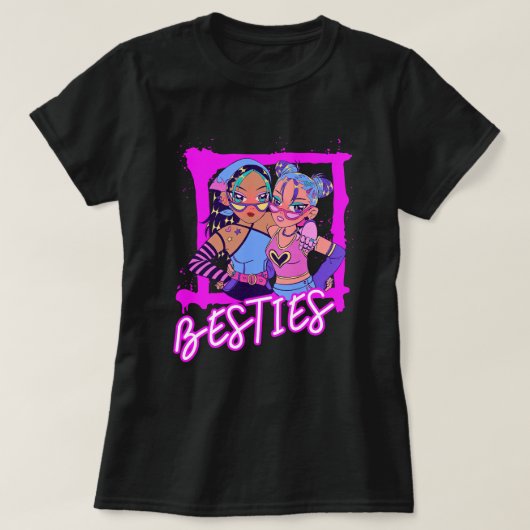 ベスティーBFF Tシャツ (デザイン正面)