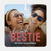 ベステストBFFフォトクリスマス メタルオーナメント (裏面)