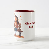 ベステフロンディネンタッセ ツートーンマグカップ (中央)