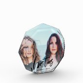 ベステモダンィーズ黒書道の重ね合わせ フォトブロック (左)