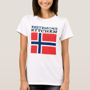 ベステモールズキッチンノルウェーの祖母 Tシャツ