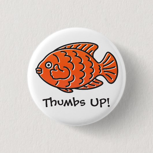 ベストです! 缶バッジ (正面)