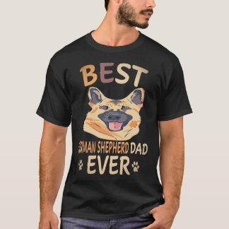 ベストなドイツ牧羊犬パパ ドイツ牧羊犬 Tシャツ