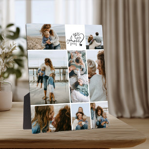 ベストな叔母の写真コラージュ フォトプラーク