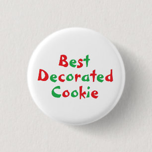 "ベストによって飾られるクッキー"賞Pin 缶バッジ