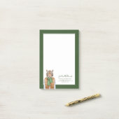 ベストのトラは|あなたの名前を加えます ポストイット (デスク上)