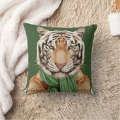 ベストのトラ クッション (ブランケット)