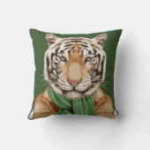 ベストのトラ クッション (裏面)