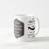 ベストの有志のマグ、カスタマイズマグ、ありがとう コーヒーマグカップ (正面右)