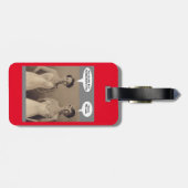 ベストの歪んだ姉妹 ラゲッジタグ (裏面横)