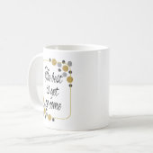 ベストはまだ来ることです コーヒーマグカップ (正面左)