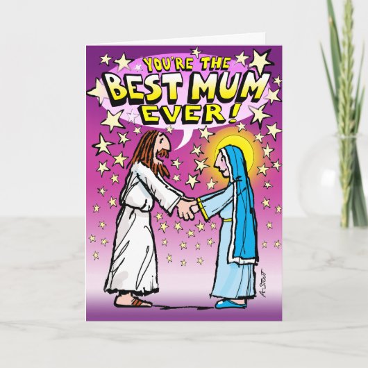 ベストはミイラを"実在します"! カード (正面)