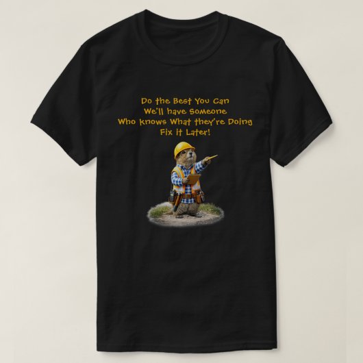 "ベストを尽くせ" (1) Tシャツ (デザイン正面)
