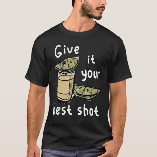 ベストを尽くせ Tシャツ (正面)