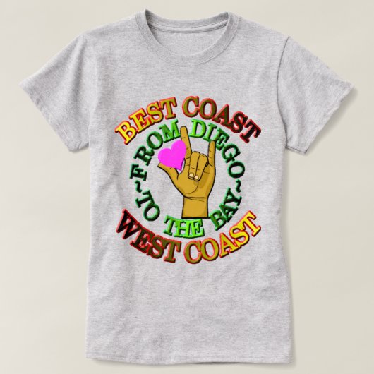 ベストウェストモカラブTシャツ Tシャツ (デザイン正面)