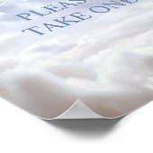 ベストオンクラウドナイン9パンパブライダルシャワー ポスター (角)