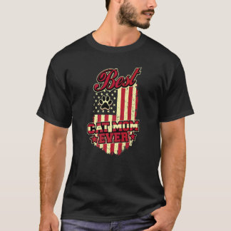 ベストキャットマム アメリカ愛国ママ ヴィンテージ アメリカ Tシャツ
