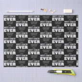 ベストコーチエバーナグイヤーホワイトブラック 薄葉紙 (クラフト)