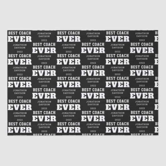 ベストコーチエバーナグイヤーホワイトブラック 薄葉紙 (正面)