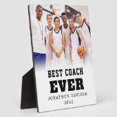 ベストコーチエバーナメスチームフォトオーバーレイプラク フォトプラーク (側面)