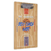 ベストコーチエバーバスケットボール クリップボード (右)