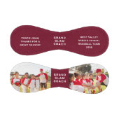 ベストコーチエバーフォトブルゴーニュ赤 野球ボール (パネル)