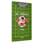 ベストコーチエバーフットボール – ソッサー クリップボード (右)