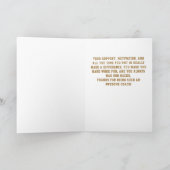 ベストコーチチーム名写真 サンキューカード (内部)