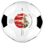 ベストコーチフォトネームサッカーボール サッカーボール (回転)