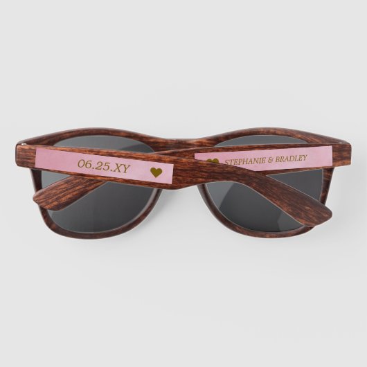 ベストサングラスバチェロレッテ結婚式の引き出物 サングラス (裏面)